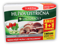 Hlíva ústřičná + lactobacily 60 + 60 kapslí