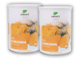 2x Curcuma BIO turmeric root powder 150g