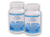 2x ALA 600mg Alpha Lipoic Acid + Chromium 120 tabs - Kyselina Alfa Lipoová